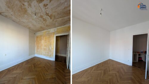 Rénovation après dégât des eaux à Lyon