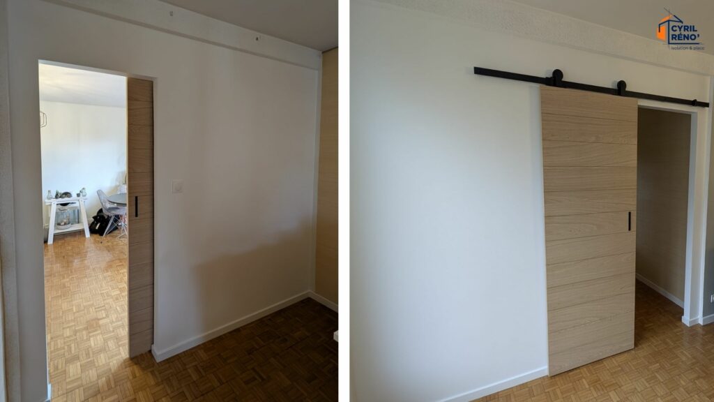 Création d'une cloison de séparation