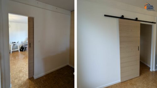 Création d'une cloison de séparation