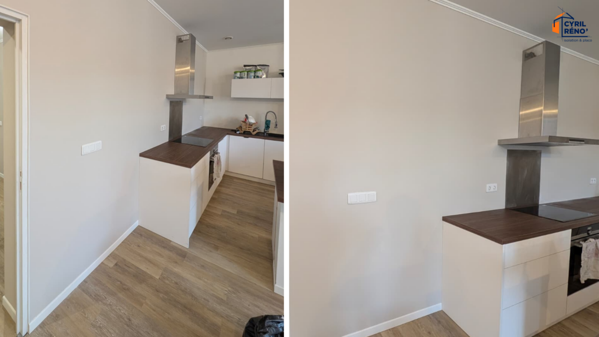 Reprise d'enduits et peinture à Saint-Etienne